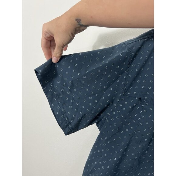 Howler Bros Open Country Tech Shirt Size XL Little Puddles Blue Short Sleeve - Picture 6 of 15